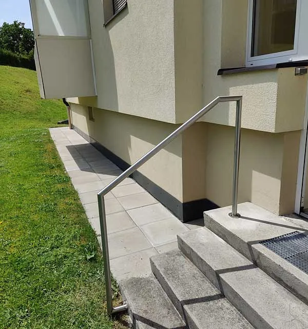 Treppengeländer innen und außen