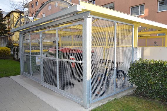 Rad- und Müllhausüberdachungen Innsbruck